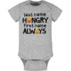Onesies Brand Baby Boys’ 8-pack Short Sleeve Mix & Match Bodysuits(Grey Hungry)