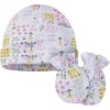 Onesies Brand Baby 12 Piece Cap and Mitten Set(Cats)