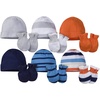 Onesies Brand Baby 12 Piece Cap and Mitten Set(Stripe)