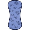 Onesies Brand, Unisex Baby 4-Pack Super Soft Absorbent Cotton Burp Cloths, Hearts & Flowers(Movie Night)