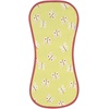 Onesies Brand, Unisex Baby 4-Pack Super Soft Absorbent Cotton Burp Cloths, Hearts & Flowers(Nature)